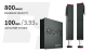 Preview: Motion Systems - Qubic - QS-220-Motion System - Set with 2 Actuators and 1 Power Cabinet